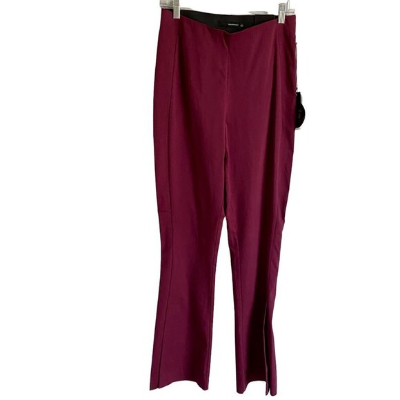 Harve Benard Classic Bootcut Slimming Split Hem Stretch Trousers Size 8 NEW NWT - Picture 10 of 11